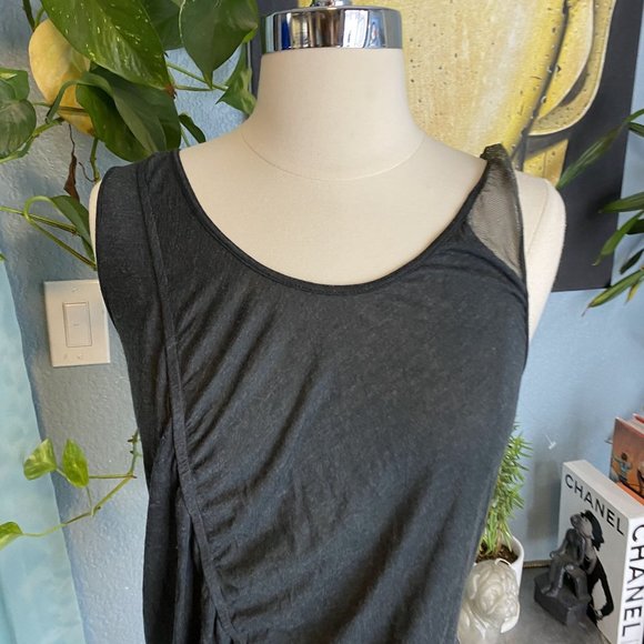 VPL Gray Tank Top Small - Picture 2 of 8